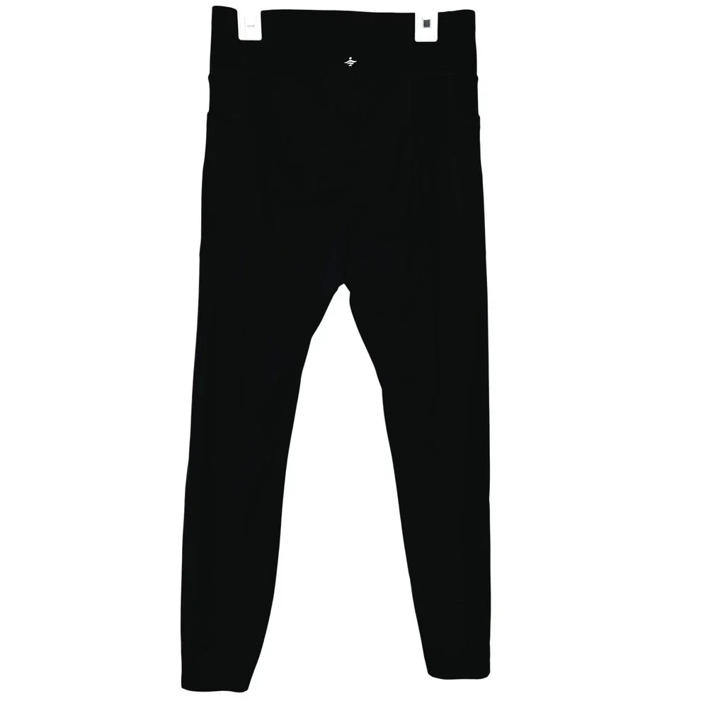 Halara UltraSculpt High Waisted Scrunch Butt Lifting Leggings Pockets Black M